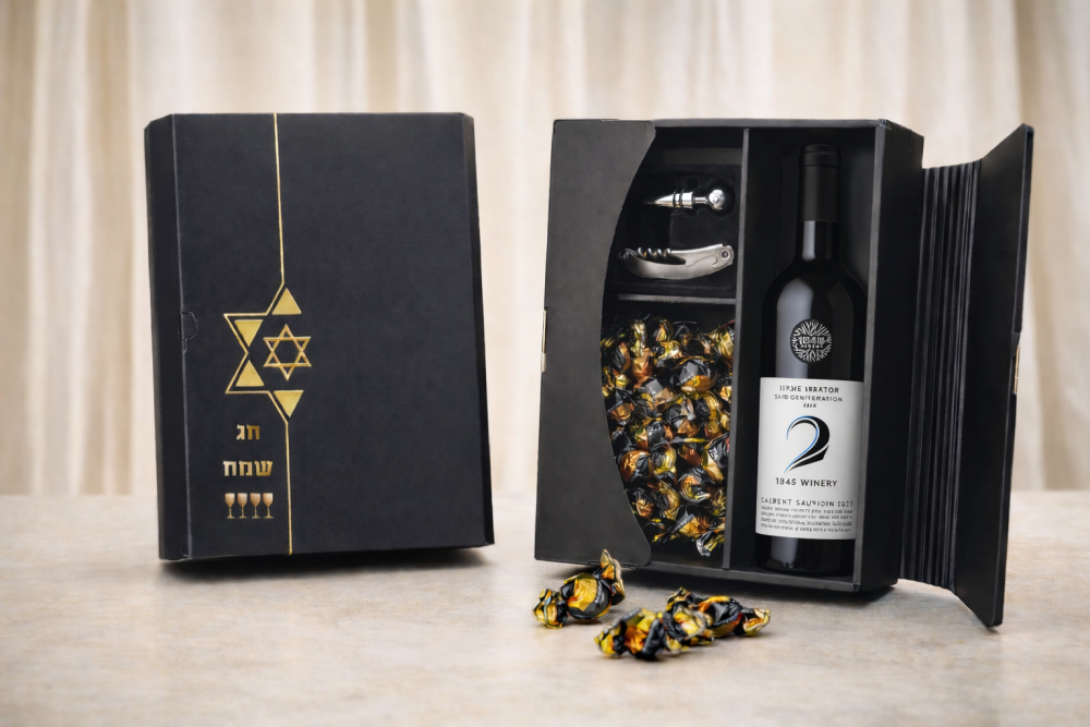 מארז יין ספר